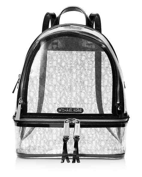 michael kors paper gift bag|michael kors clear backpack.